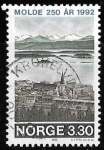 Stamps : Europe : Norway :  Noruega-cambio