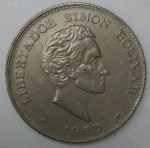 monedas de America - Colombia -  1965 - 50 centavos