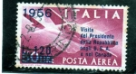 Stamps Italy -  VISITA DEL PRESIDENTE DELLA REP. NEGLI USA ENEL CANADA