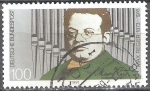Stamps Germany -  75a muerte Anniv de Max Reger (compositor). 