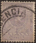 Stamps Spain -  Alfonso XIII  1920  20 cents