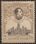 Stamps Spain -  VII Congreso Unión Postal Universal. Madrid 1920 2 cts