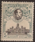 Sellos de Europa - Espa�a -  VII Congreso Unión Postal Universal. Madrid 1920 5 cts