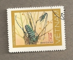 Sellos del Mundo : Asia : Vietnam : Coleoptero