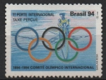 Stamps : America : Brazil :  CENTENARIO  COMITÉ  OLÍMPICO  INTERNACIONAL