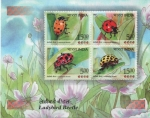 Stamps India -  MARIQUITA.  LADYBIRD  BEETLE.