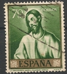 Stamps Spain -  Pintores y sus obras. Domenico Theotocopoulos El Greco (1541-1614). ED 1332