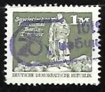 Stamps Germany -  Monumento sovietico en Berlin