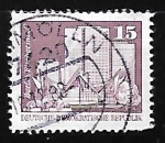 Stamps Germany -  Isla de los pescadores