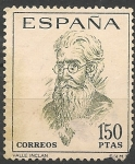 Sellos de Europa - Espa�a -  Centenarios de Literatos españoles. ED 1758
