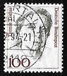Stamps Germany -  Therese Giehse (1898-1975) actriz