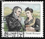 Stamps Germany -  Hebel, Johann Peter
