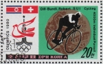 Stamps : Asia : North_Korea :  GANADORES JUEGOS  OLÍMPICOS  DE  INVIERNO,  CICLISMO,  ROBERT  DILL-BUNDI,  SUIZA.