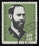 Stamps Germany -  Heinrich Hertz (1857-1894)