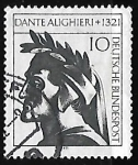 Sellos de Europa - Alemania -  Dante Alighieri (1265-1321)