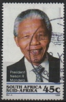 Stamps : Africa : South_Africa :  INAGURACIÓN  MANDATO  DE  NELSON  MANDELA