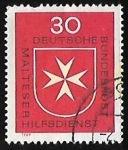 Stamps Germany -  Malteser Cross