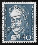 Stamps Germany -  Humboldt, Alexander