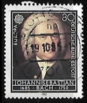 Stamps Germany -  Johann Sebastian Bach