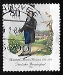 Stamps Germany -  Wieland, Christoph Martin