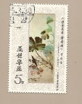 Stamps North Korea -  Pintura coreana