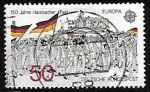 Sellos de Europa - Alemania -  Europa - 150 aniversario del Festival Hambac