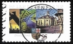 Stamps Germany -  50 Years Saarland federation