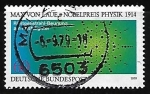 Stamps Germany -  Max Von Laue - Physics 1914