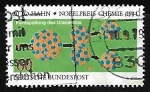 Stamps Germany -  Otto Hahn - Chemistry 1944