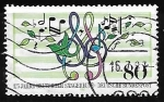 Stamps Germany -      125th Anniv. of German Choir Association