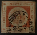 Stamps Uruguay -  Soles Cifras Finas