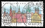 Stamps Germany -  1,100th Anniv. of Straubing