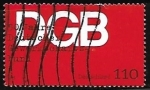Stamps Germany -      50th Anniv. of Federation of German Trades Unions