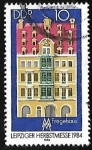 Stamps Germany -  Leipzig autumn fair