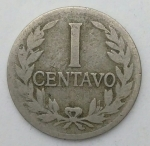 monedas de America - Colombia -  1921 - 1 centavo