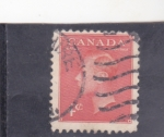 Stamps : America : Canada :  rey George VI
