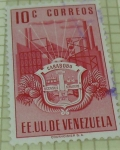 Stamps : America : Venezuela :  EEUU de Venezuela Carabobo