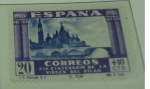 Stamps Spain -  XIX Centenario de la Virgen del Pilar