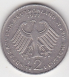 monedas del Mundo : Europa : Alemania :  k reverso