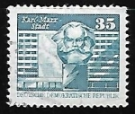 Stamps Germany -  Karl-Marx-Monument 