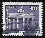 Stamps Germany -  The Brandenburg Gate, Berlin