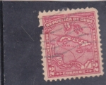 Stamps : America : Cuba :  mapa isla de Cuba