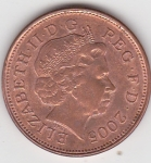 monedas del Mundo : Europa : Reino_Unido :  p anverso