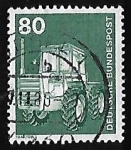 Stamps Germany -  Maquinaria Agrícola 