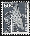 Stamps Germany -  Radio telescope