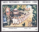Stamps Mexico -  ARTE PICTÓRICO -Antonio Ruiz
