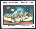 Stamps Mexico -  ARTE PICTÓRICO -Antonio Ruiz