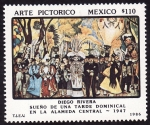 Stamps : America : Mexico :  ARTE PICTÓRICO - Diego Rivera