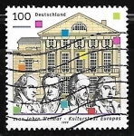 Stamps Germany -  German Nationaltheater