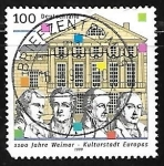 Stamps Germany -  German Nationaltheater